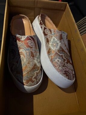 Free People Wynwood Slide Sneaker  backless, slip-on platform